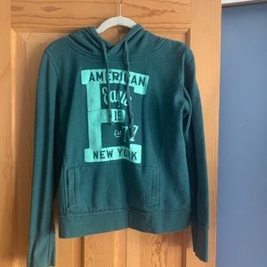 Dark Teal American Eagle Hoodie